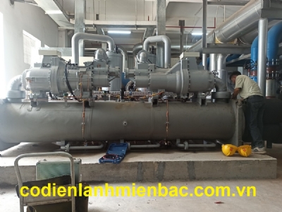 Tẩy cặn bình ngưng tại Kiến Thụy Hải Phòng 